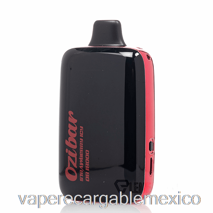 Vape Recargable Ozibar 18000 Desechable Fresa Icy